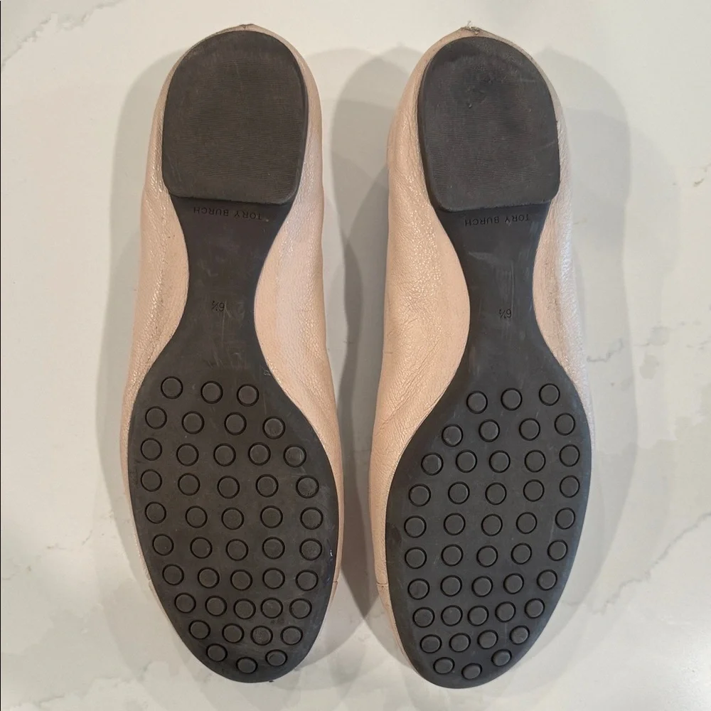 Tory Burch Claire Cap Toe Women's Ballet Flats SZ 8